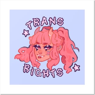 Trans Rights Colette Posters and Art